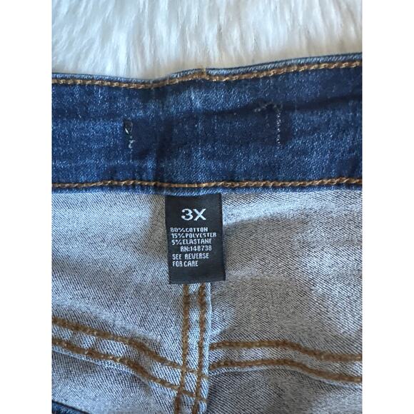 Curvy Stretch Skinny Jeans plus size 3X - Picture 3 of 5